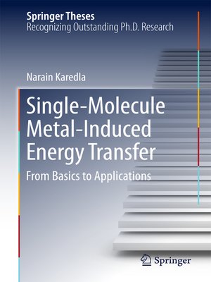 cover image of Single-Molecule Metal-Induced Energy Transfer